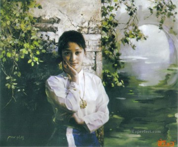 chicas chinas Painting - zg053cD152 pintor chino Chen Yifei